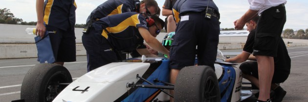 PRESS RELEASE – AGI Sport drivers test the new Formula 4 car