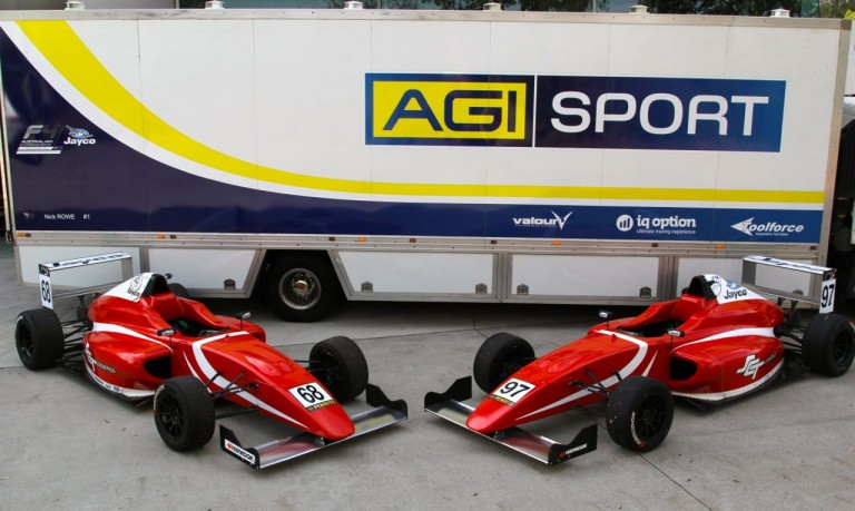 Press Release Agi Sport Reveals Sct Logistics Livery Two Car Team